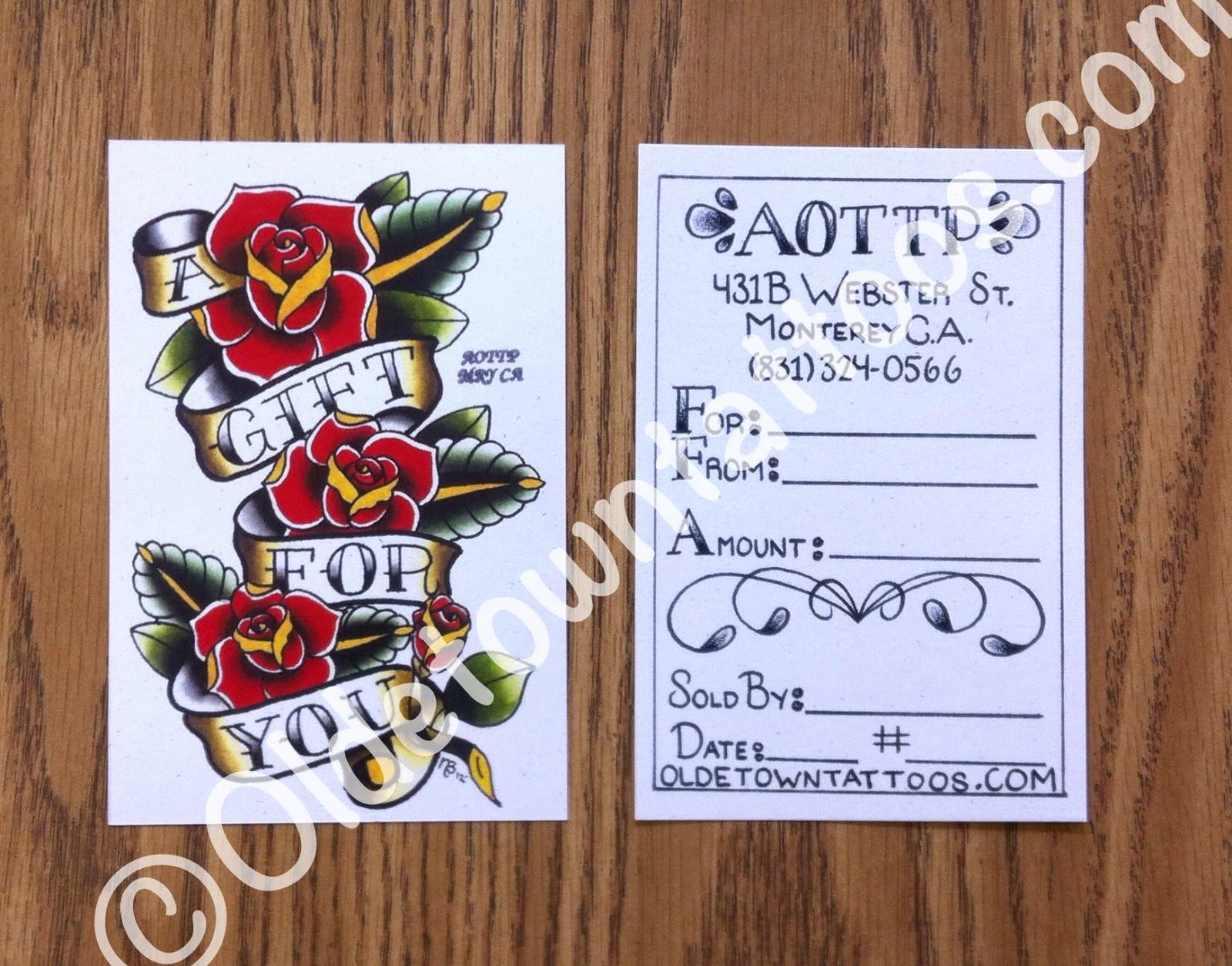 Tattoo Gift Certificate Template Free Lovely Aottp