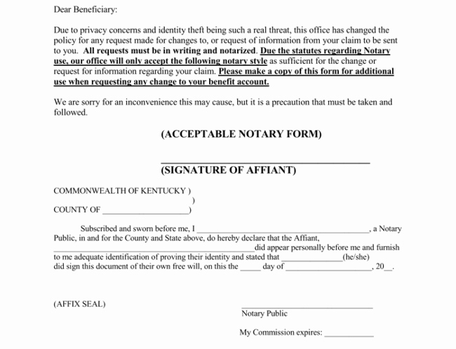 Template for Notarized Letter Awesome 25 Notarized Letter Templates &amp; Samples Writing Guidelines