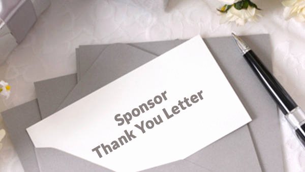 Thank You for Sponsoring event Best Of 26 Sample Sponsor Thank You Letters
