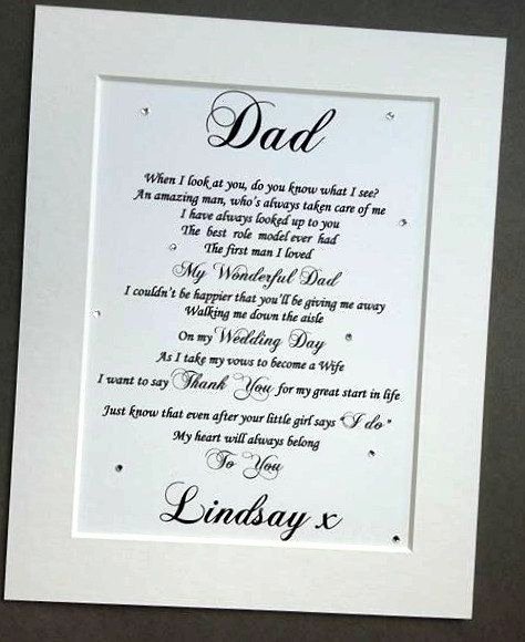 Thank You Letter to Dad Fresh Father Of the Bride T From Daughter Dad T Dad and