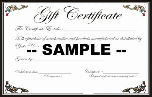 This Entitles the Bearer to Template Certificate Fresh Gift Certificates Baubles From the Sea by Bran
