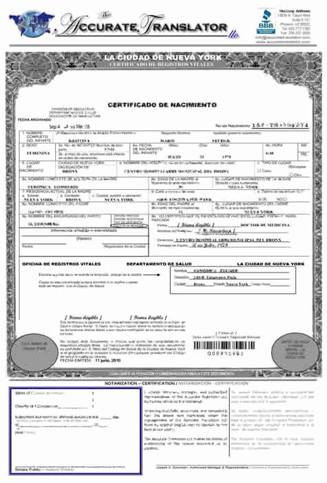 Translating A Birth Certificate From Spanish to English Template New Birth Certificate Translation Of Public Legal Documents