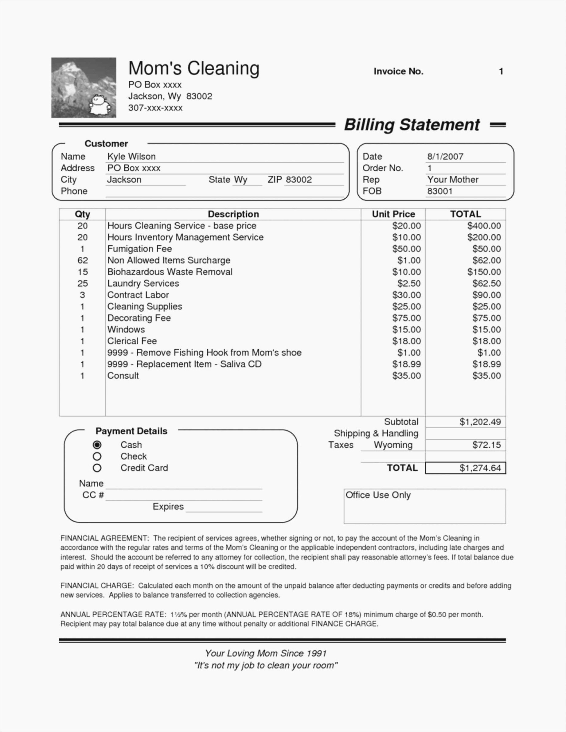 Tree Service Invoice Template Elegant Five Things You Won T Miss