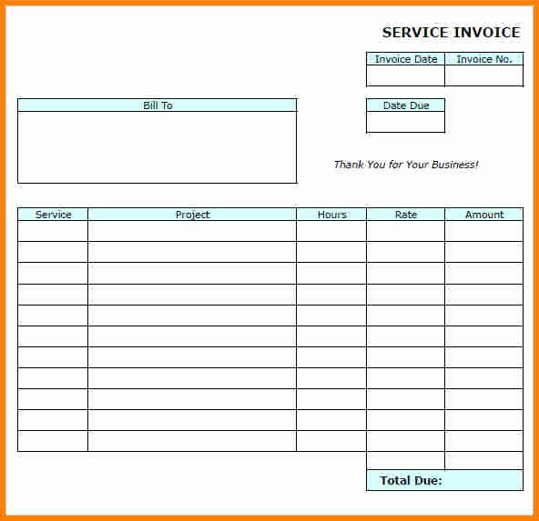 Tree Service Invoice Template Lovely 6 Receipt for Services