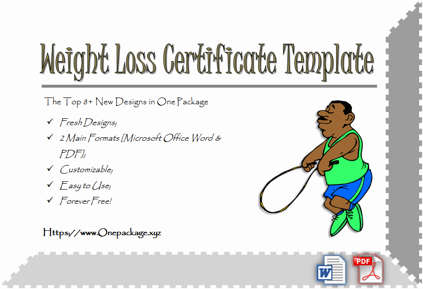 Weight Loss Certificate Template Beautiful Weight Loss Certificate Template Free top 8 Fresh Ideas