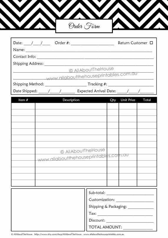 Work order Log Template Fresh Tax Invoice Sales Tracker Sales Log order form Custom