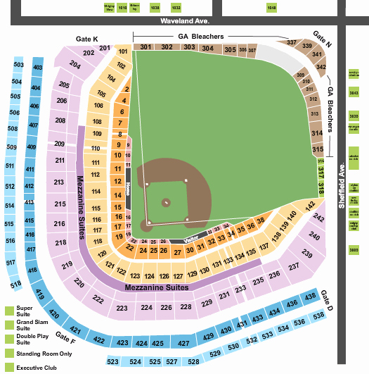 Wrigley Seating Chart with Seat Numbers Inspirational Chicago Cubs Home Opener Cubs 2018 Opening Day