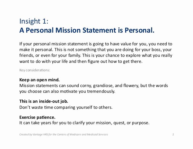 Writing A Personal Mission Statement Template Awesome 1 1 What is A Personal Mission Statement