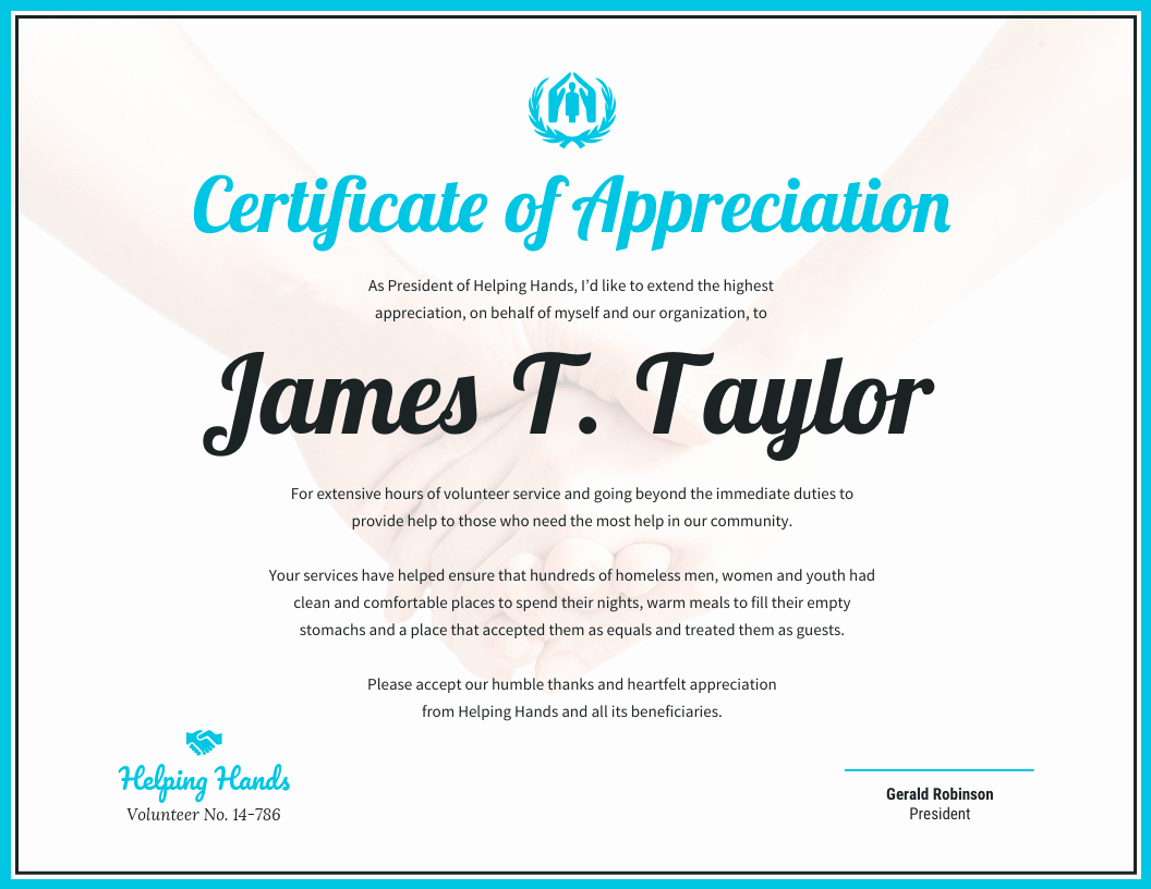 Writing Award Certificate Template Beautiful Certificate Of Appreciation