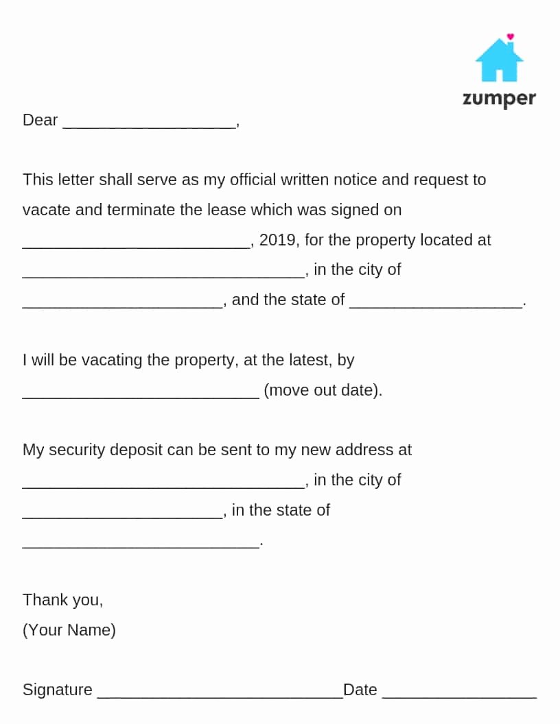Written Notice to Move Out Best Of How to Give Written Notice to Your Landlord Notice to