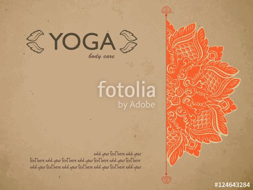 Yoga Gift Certificate Template New &quot;yoga T Certificate Template with Mandala and Text