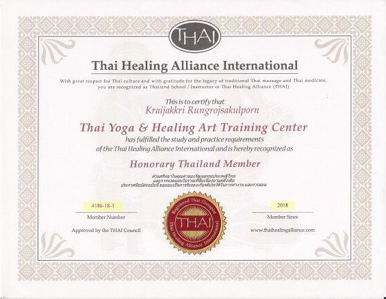 Yoga Teacher Training Certificate Template Fresh Thai Massage School Bangkok Learn Thai Yoga &amp; Massage