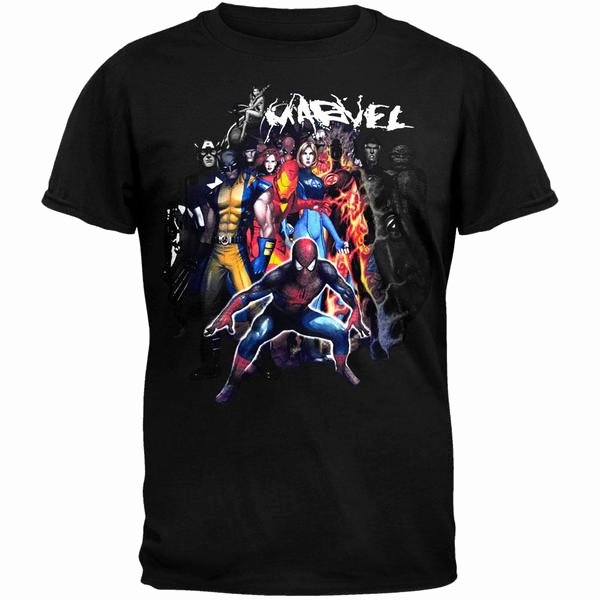 Zombie Prom Math Game Awesome Marvel Angry Heroes T Shirt – Oldglory